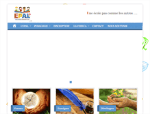 Tablet Screenshot of ecoleadventistedulys.fr